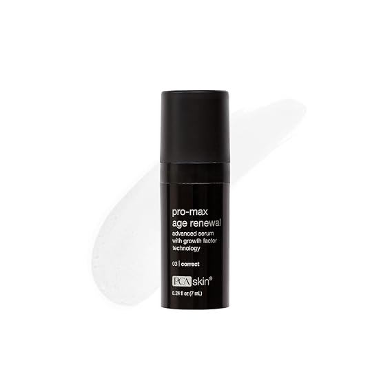 PCA SKIN Pro Max Age Renewal Firming Anti Aging Face Serum, Trial Size, 1oz