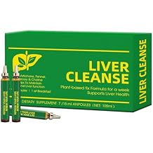 Liver Detox Supplements, Liver Cleanse Detox & Repair Ampoules, Liver Health Support with Artichoke Extract, Choline - Vegan, GMO-Free (1)