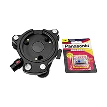 New Black Tribrach with Laser Optical Plummet for Total Station Surveying GPS