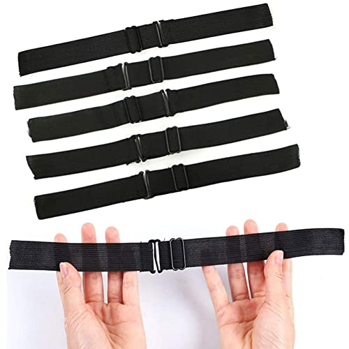 6 Pcs Elastic Bands for Wig, Wig Bands for Keeping Wigs in Place, Adjustable Elastic Wig Band for Sewing, Adjustable Wig Straps6 PCS