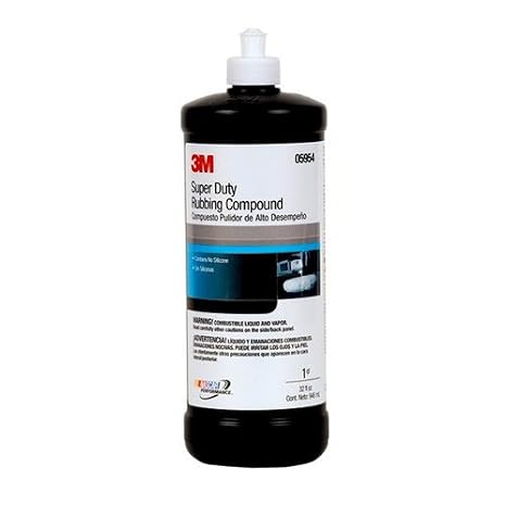 3M Company Super Duty Rubbing Compound 05954, auto paint detail restoration car paint