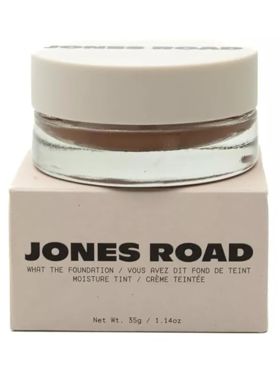 Jones Road What The Foundation - Tinted Moisture Balm - Porcelain + Complimentary Korean Face Sheet Masque