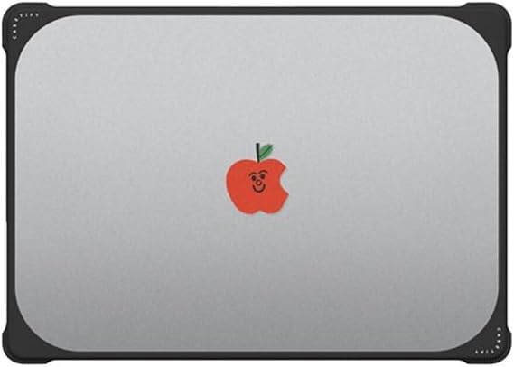 CASETiFY Bounce MacBook Air 15" (M2 - M5) Case [Enhanced Protective Corner Design/Ventilation Cutouts/Anti-Slip Grip] - Apple MacBook Case by Tess Smith-Roberts - Clear Black