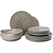 Rosenthal Junto Pearl Grey Set of 18 Plates