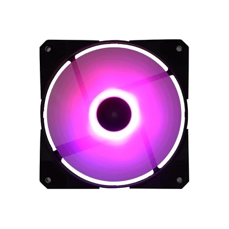 Dark 12cm 3 Pin Adreslenebilir RGB, 1200RPM, 39.19 CFM, Sessiz Kasa Fanı (DKCCF126ARGB)