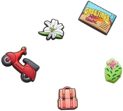 Crocs Jibbitz Charms Travel 5-Packs | Jibbitz for Crocs, Cross Country, Small