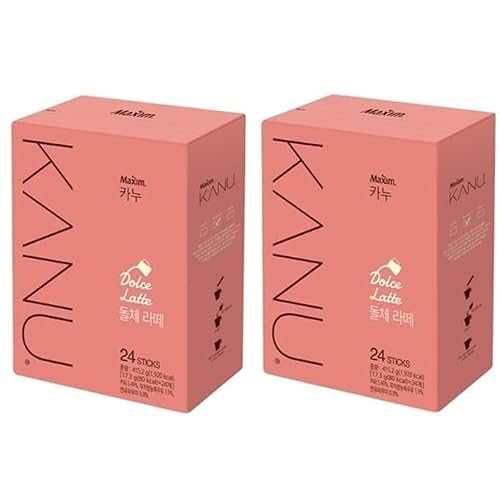 Kanu Maxim Instant Coffee Dolce Latte24stick x 2