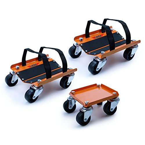 LIBRA 3 Pcs Snowmobile Moving Dolly Set 1500 lbs Capacity-27020