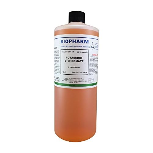 Potassium Dichromate 0.100 Normal, Quart 950 mL