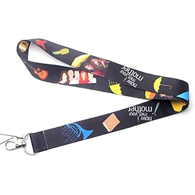 Anime Source How I Met Your Mother Television Sitcom Series Black Lanyard Keychain ID Badge Holder