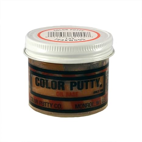 3.68 oz Color Putty 144 Teakwood Color Putty Oil-Based Putty