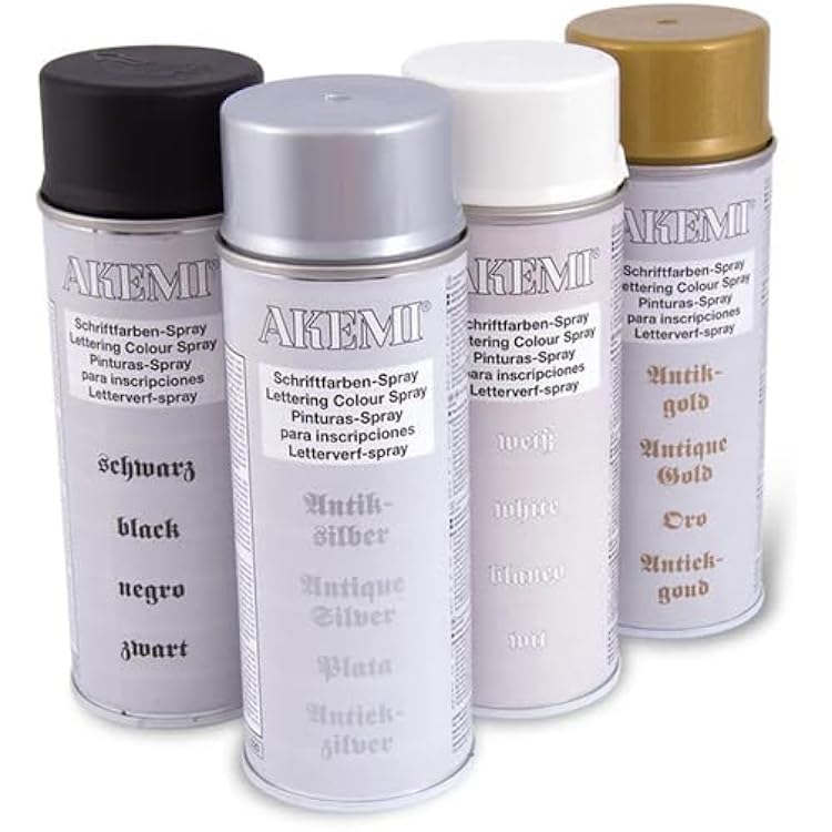 Akemi Lettering Spray - 400 ml Antique Gold
