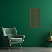 ALZERAS Panel Wall Art, Metal Sign, Metal Wall Decor, Home Living Room Decoration, Housewarming Gift Bronze, 30" L x 15" W, Panel