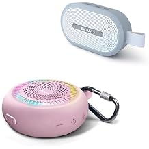 SOWO Wireless Bluetooth Speaker, Ultra Portable Magnetic Speaker, Coverless IP67 Waterproof Design, 24 H Playtime, Small Speaker with Pro Sound, for Indoors, Outdoors, Hiking and Golf Speaker