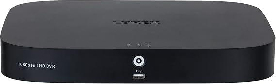 Lorex 1080P 1TB 8-Channel Digital Video Recorder with Smart Motion Detection and Smart Home Compatibility