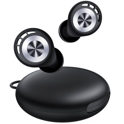 Ear Plugs for Sleeping Portable Case with Lanyard Black