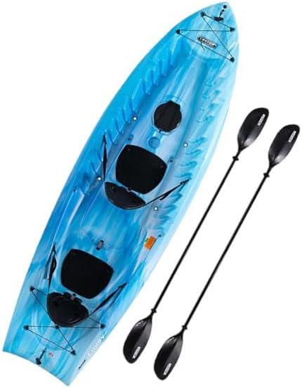 Generic Envoy 106 Tandem Kayak with Two Paddles Included Perfect for Adventure