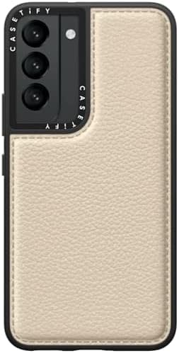 CASETiFY Pebbled Case for Galaxy S22 - Oat Milk