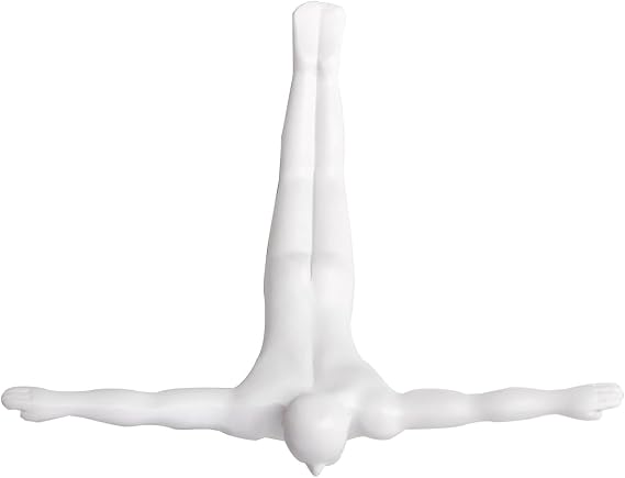 Overstock Wall Diver WALL ART - WHITE