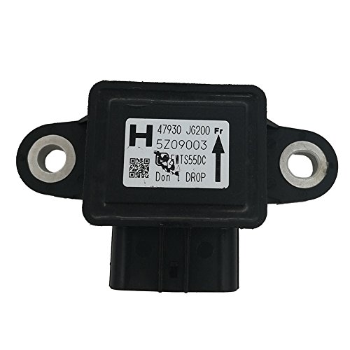 JESBEN 47930JG200 ABS Gravity Sensor Replacement for Nissan Juke 1.6L 2013-2015 Leaf 2011-2015 Rogue 2.5L 2011-2014 Infiniti M35h 3.5L 2012-2013 47930 JG200