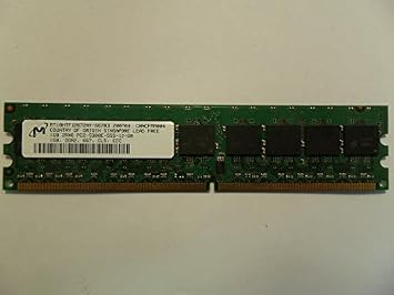 1GB Micron PC2-5300 DDR2-667 MT18HTF12872AY-667B3 HP 384705-051 - MT18HTF12872AY-667B3