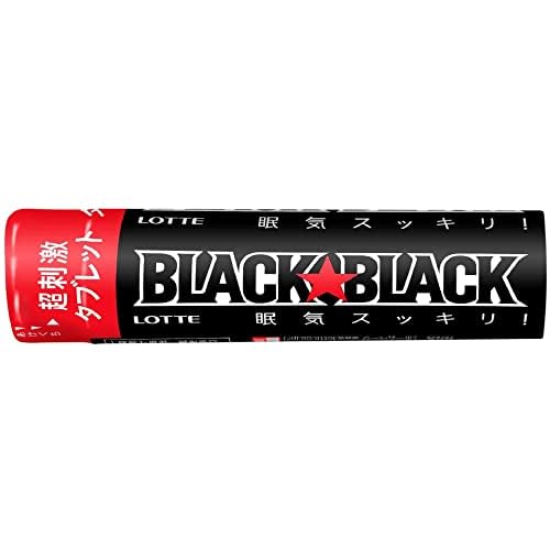 32gX10 pieces Lotte Black Black tablet