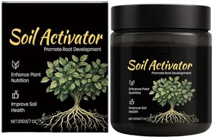 Soil Pro Activator, 7 Fl Oz Soil Activator for Plants, Water-Soluble Formula, Enhance Growth for Vegetables & All Plants (1pcs)
