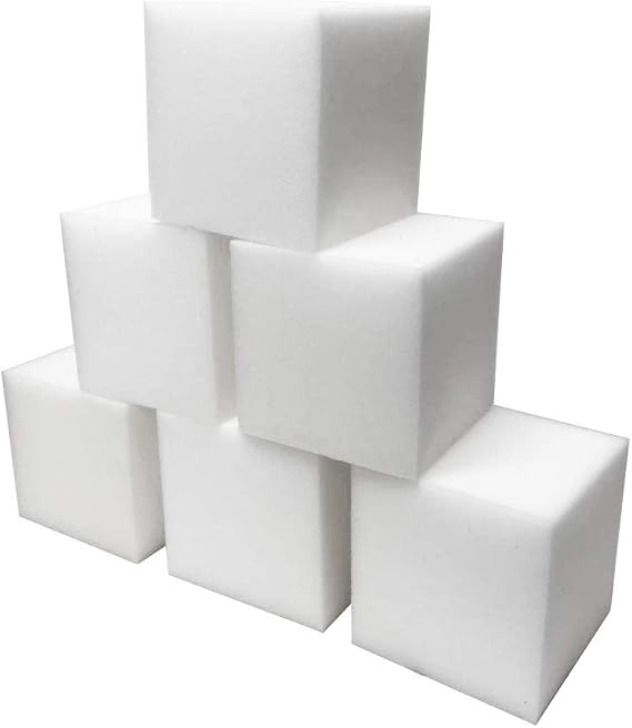 Foamma White Foam Pit Cubes/Blocks 8 x 8 x 8 30 Pack for Gymnastics, Freerunning and Parkour Courses, Skateboard Parks, BMX, Trampoline Arenas