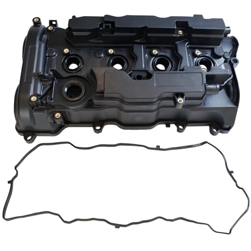 Engine Valve Cover with Gasket Compatible with Honda Civic Accord HR-V 2016-2024 Replace 123105BAA01 12310RPYGO1