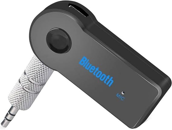 Mini Bluetooth Receiver for Xiaomi Redmi S2 (Redmi Y2) - Wireless to 3.5mm Jack Hands-Free Car Kit 3.5mm Audio Jack w/LED Button Indicator for Audio Stereo System Headphone Speaker