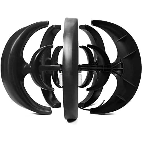 LiuSj JUnSt 12000W Wind Turbine Generator, Vertical Axis Wind Turbines Generator Kit for Home Hybrids Streetlight Use Electromagnetic Equipment