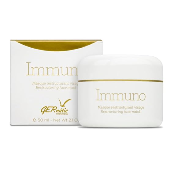 Gernetic IMMUNO Restructuring Face Mask, Face Mask Cream for Skin Imperfections and Basal Cell Regeneration, Purifying Cream Facial Mask for Acne Prone Skin, 1.7 oz / 50ml