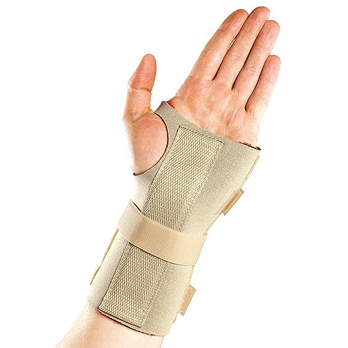 Thermoskin Wrist Hand Brace, Beige, LEFT, XSSM