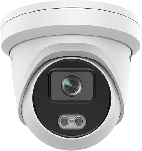 Hikvision DS-2CD2347G2-LU 2.8MM ColorVu 4MP 24/7 Color Outdoor Network Turret Dome Camera