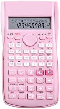 Scientific Calculator, 12 Digit Large Display with Sliding Hard Cover for Students and School