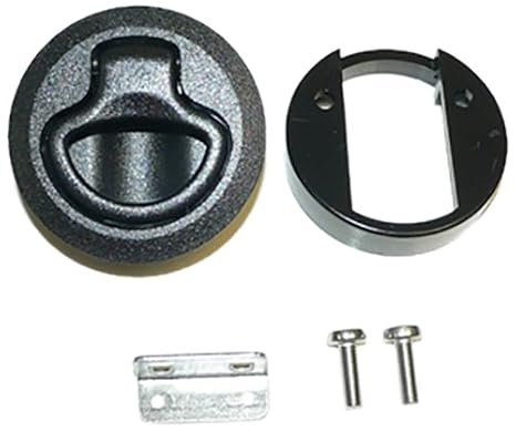 Southco Inc M1-64 Flush Pull Latch .675 to .875 Panel Thickness, Non-Locking (Pack of 2)