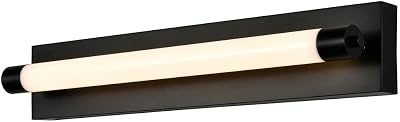 VONN Lighting Procyon VMW11800BL 24 Integrated LED ETL Certified ADA Compliant Bathroom Wall Lighting Fixture in Black
