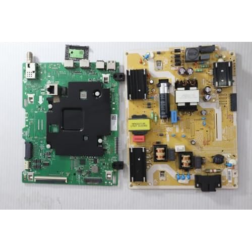 Lutema Television Repair Kit for Samsung UN55TU7000BXZA with TV Main Board  Power Supply  TCon  Cables
