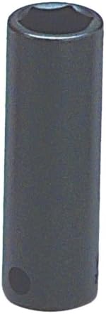 Wright Tool 3924 3/8" Drive 6 Point Deep Impact Socket, 3/4"