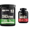 ON Optimum Nutrition Seti | Kreatin Aromasız 317g 93 Servis x1 + 100% Whey Gold Standard Double Çikolata Aromalı, 2.26kg, 73 Servis x1