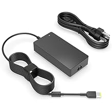 Superer 170W AC Charger Fit for Lenovo Thinkpad T15p T15g P15v P16v P15 P16 P17 Gen 1 2 3, P50 P51 P52 P53 P70 P71 P73, P1 Gen 1 2 3 4 5 6 Laptop Adapter Power Supply Cord