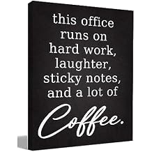 BIWSHA Office Decor, Motivational Wall Art Decor Teamwork for Office, Inspirational Quotes Wall Art for Men Women, Team Work Canvas Paintings 11x14 Inches, Be The Person You Want to Work With