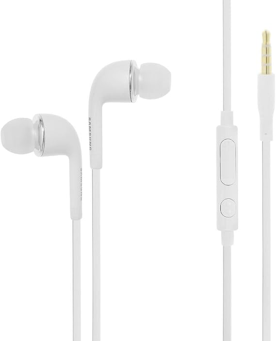 Samsung Earphones EO-EG900BW, Headset for Samsung Galaxy S4 - Non Retail Packaging - White (Bulk Packaging)