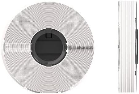 MakerBot ASA Filament Spool for Method X 3D Printer (White, 0.65 kg)