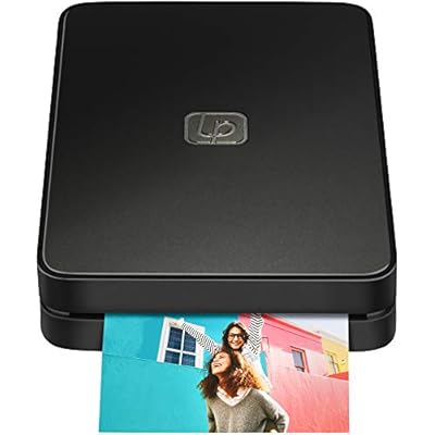 Lifeprint 2x3 Portable Photo AND Video Printer for iPhone and Android. Make Your Photos Come To Life w Augmented Reality - Black