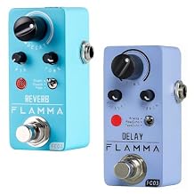 FLAMMA FC02 Reverb Pedal and FC03 Delay Pedal