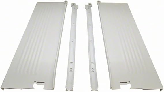 Blum Metabox C-15 3/4 Extension Sides High 20" White (Set)