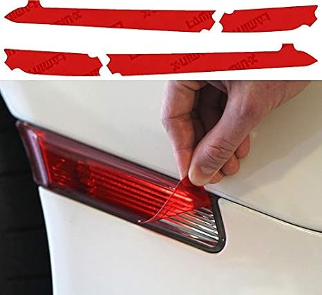 Lamin-x Custom Fit Red Reverse Light Covers for BMW 8-Series (19-)