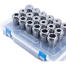 1 Set Hight Precision ER32 Collet Chuck 3/4/5/6/7/8/9/10/11/12/13/14/15/16/17/18/19/20 Lathe Mill CNC Milling Tool Holder (Hole Diameter : AA ER32-9PCS Size : Small)