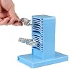 Colorful Impression Tray Plaster Holder Stand Two Sided Plastic Teeth Holder Placement Instrument (Blue)
